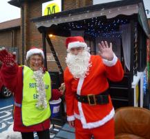 Bringing Christmas Joy to the children in Lake